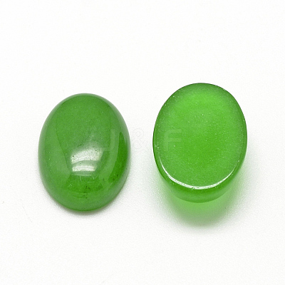Natural Dyed Malaysia Jade Cabochons G-R415-13x18-26-1