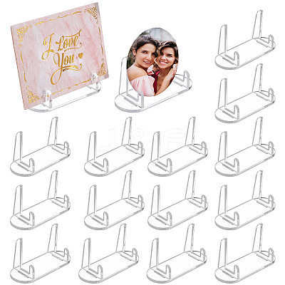 Acrylic Display Bases for Card Block ODIS-WH0106-13A-1
