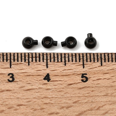 Ion Plating(IP) 304 Stainless Steel Crimp Beads STAS-P373-02B-1