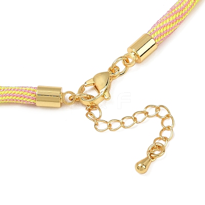 4MM Round Nylon Cotton Cord Necklaces Making NJEW-C106-02G-07-1