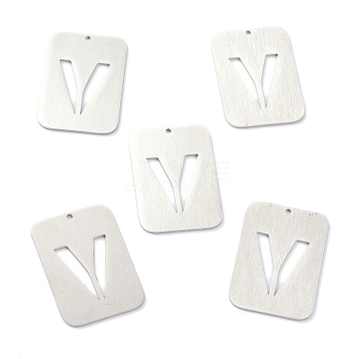 Non-Tarnish 304 Stainless Steel Pendants STAS-K216-49V-P-1