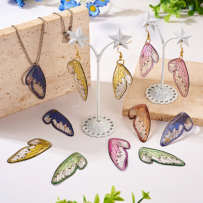 DIY Butterfly Wing Earring Making Kit DIY-TA0005-17-1