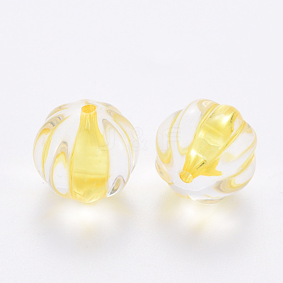 Transparent Acrylic Beads TACR-S154-19A-81-1