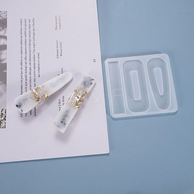 Hair Clip Silicone Molds DIY-I026-03-1