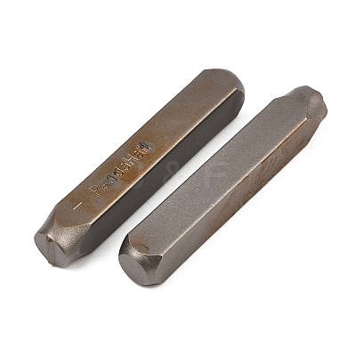 (Defective Closeout Sale) Iron Seal Stamps Set AJEW-XCP0003-58-1
