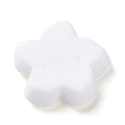Opaque Resin Cabochons X-RESI-G068-02F-1