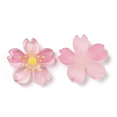 Luminous Resin Cabochons RESI-G030-01B-1