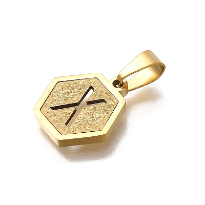 304 Stainless Steel Charms LS-STAS-H227-01G-X-1