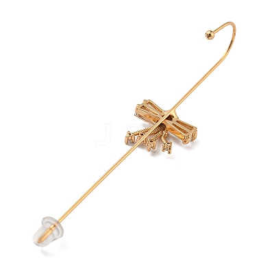 Rhinestone Stud Earring LS-EJEW-G378-01A-1