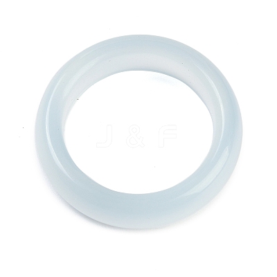 Dyed & Heated Natural Agate Finger Rings for Women RJEW-Z075-02Q-1