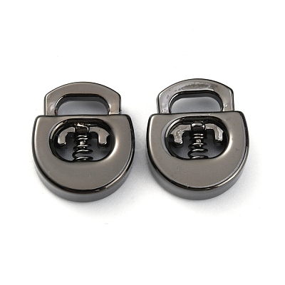 Alloy Spring Cord Locks FIND-WH0110-063B-1