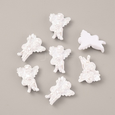 Angel Resin Cabochons MRMJ-WH0075-61B-1
