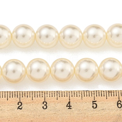 Glass Pearl Beads Strands X-HY-G002-01E-02-1