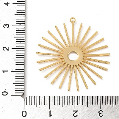Brass Pendant KK-O100-18G-01-1
