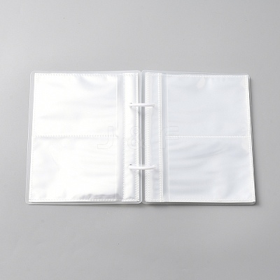 4 Inch PP Loose Leaf Photo Albums AJEW-WH0413-31A-1