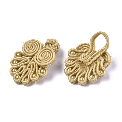 Handmade Chinese Frogs Knots Buttons Sets BUTT-WH0014-29H-1