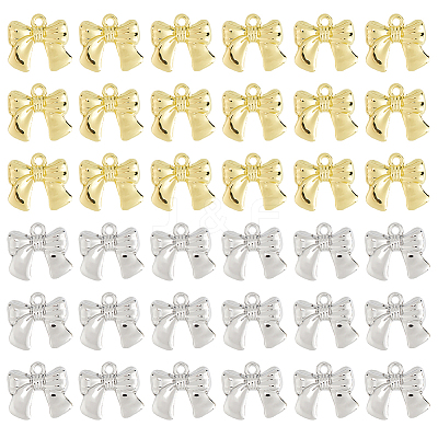 40Pcs 2 Colors Alloy Pendants FIND-DC0007-31-1