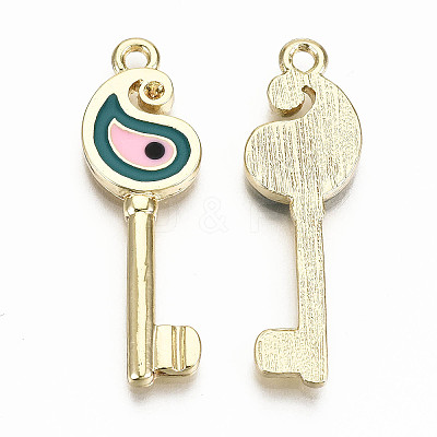 Alloy Pendant Rhinestone Settings LS-X-PALLOY-T075-39-NR-1