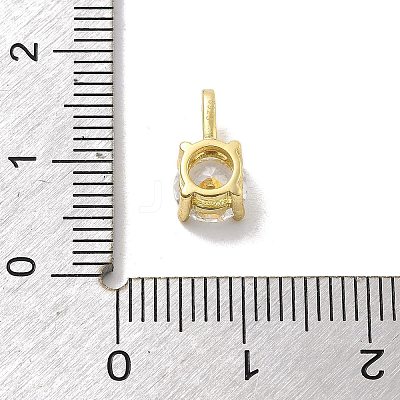 925 Sterling Silver with Cubic Zirconia Charms STER-Q004-04G-1