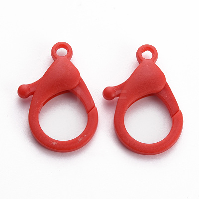 Plastic Lobster Claw Clasps KY-ZX002-16-B-1