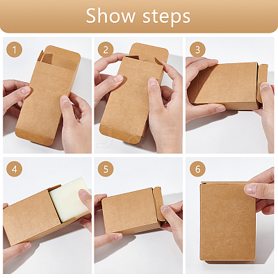 Kraft Paper Mailer Boxes CON-WH0093-09-1