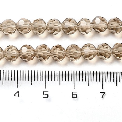 Transparent Glass Beads EGLA-A035-T6mm-D16-1