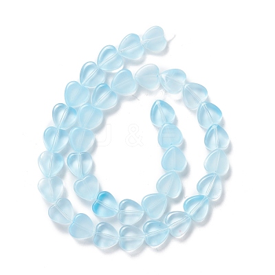 Transparent Glass Beads Strand GLAA-F112-03E-1