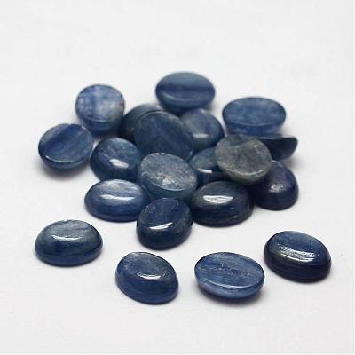 Oval Natural Kyanite/Cyanite/Disthene Cabochons G-O147-01C-1
