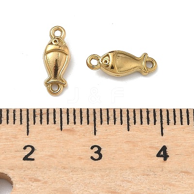 Ocean 304 Stainless Steel Links Connector Charms STAS-D211-15E-G-1