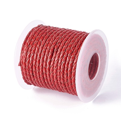 Braided Cowhide Cord WL-I005-A03-1