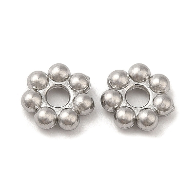 Non-Tarnish 304 Stainless Steel Spacer Beads STAS-H176-04A-P-1