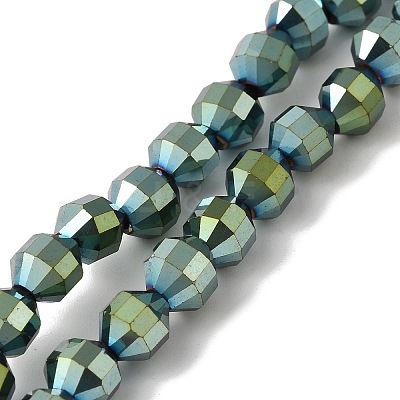 Electroplated Synthetic Non-magnetic Hematite Beads Strands G-I364-L01-06-1