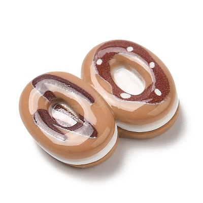 Food Theme Opaque Resin Imitation Food Decoden Cabochons RESI-E044-02D-1