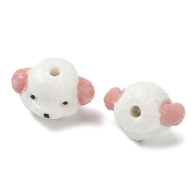 Handmade Porcelain Beads PORC-K003-06B-1