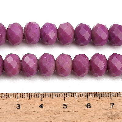 Faceted Dyed Natural White Jade Beads Strands GG-CBAE966-01B-B-1