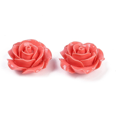 Synthetic Coral Carved Beads CORA-M001-02F-1