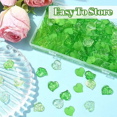 100G 5 Styles Transparent Acrylic Pendants TACR-YW0002-14-1