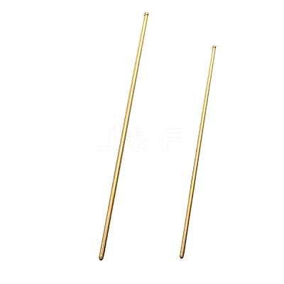 Iron Hair Stick Findings OHAR-PW0001-258G-1