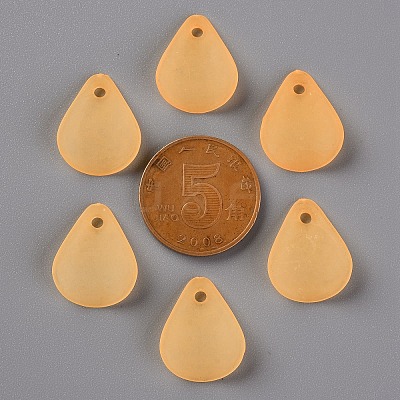 Transparent Frosted Acrylic Pendants MACR-S371-09A-719-1