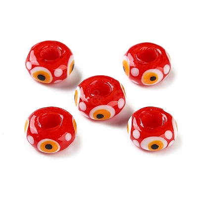 Handmade Lampwork European Beads LA-CBA0C61-01A-1