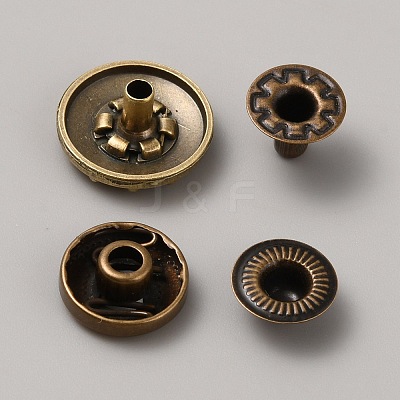Alloy Snap Button FIND-WH0421-74D-1