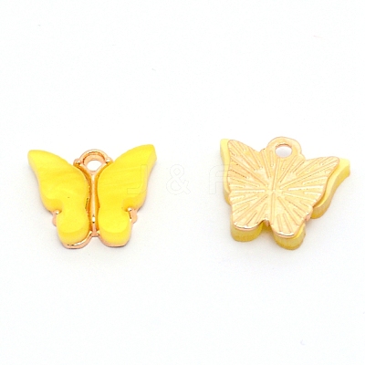 Acrylic Charms OACR-WH0005-29A-1