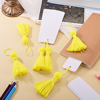 6Pcs Blank Kraft Paper Bookmark AJEW-TADJ0001-31D-1