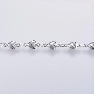 Tarnish Resistant 304 Stainless Steel Bar Link Chains STAS-G038-02A-1