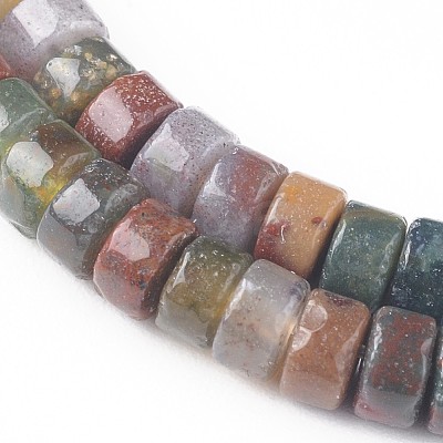 Natural Indian Agate Beads Strands G-L528-05-1