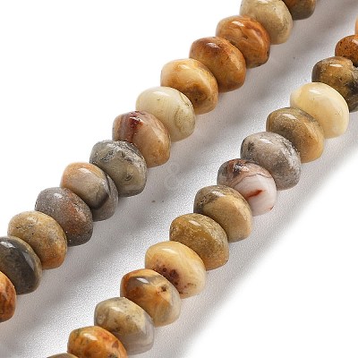 Natural Crazy Agate Beads Strands G-P559-A05-01-1
