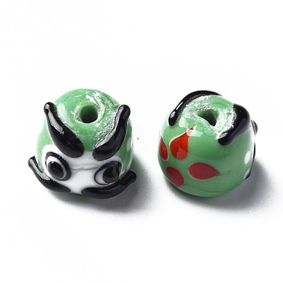 Handmade Lampwork Beads LAMP-T011-02D-1