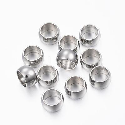 Tarnish Resistant 201 Stainless Steel Spacer Beads STAS-H376-42-1