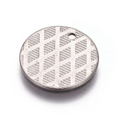 Tarnish Resistant Stainless Steel Pendants STAS-I098-02-P-1