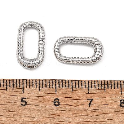 SHEGRACE Brass Spring Gate Rings XGRQ58222-756P-1